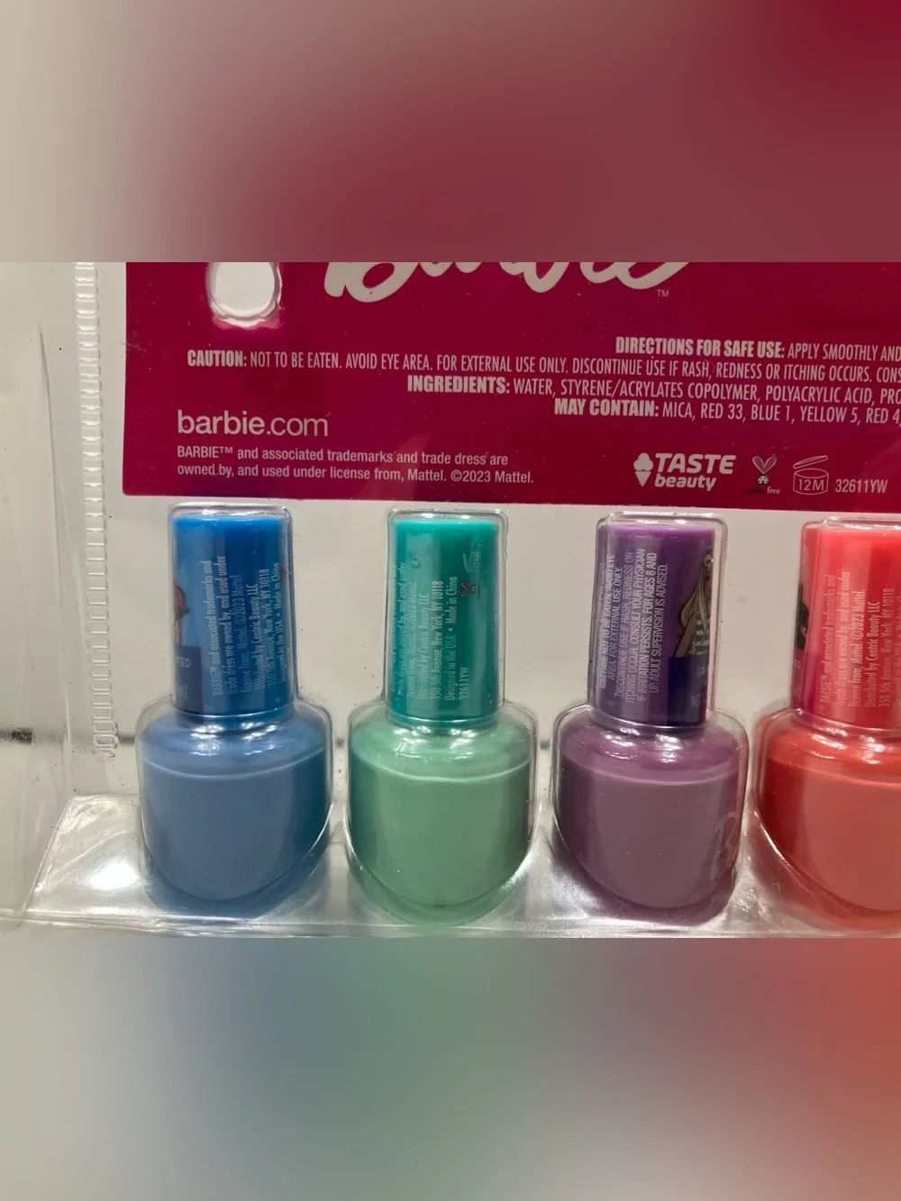Barbie Polish Set
